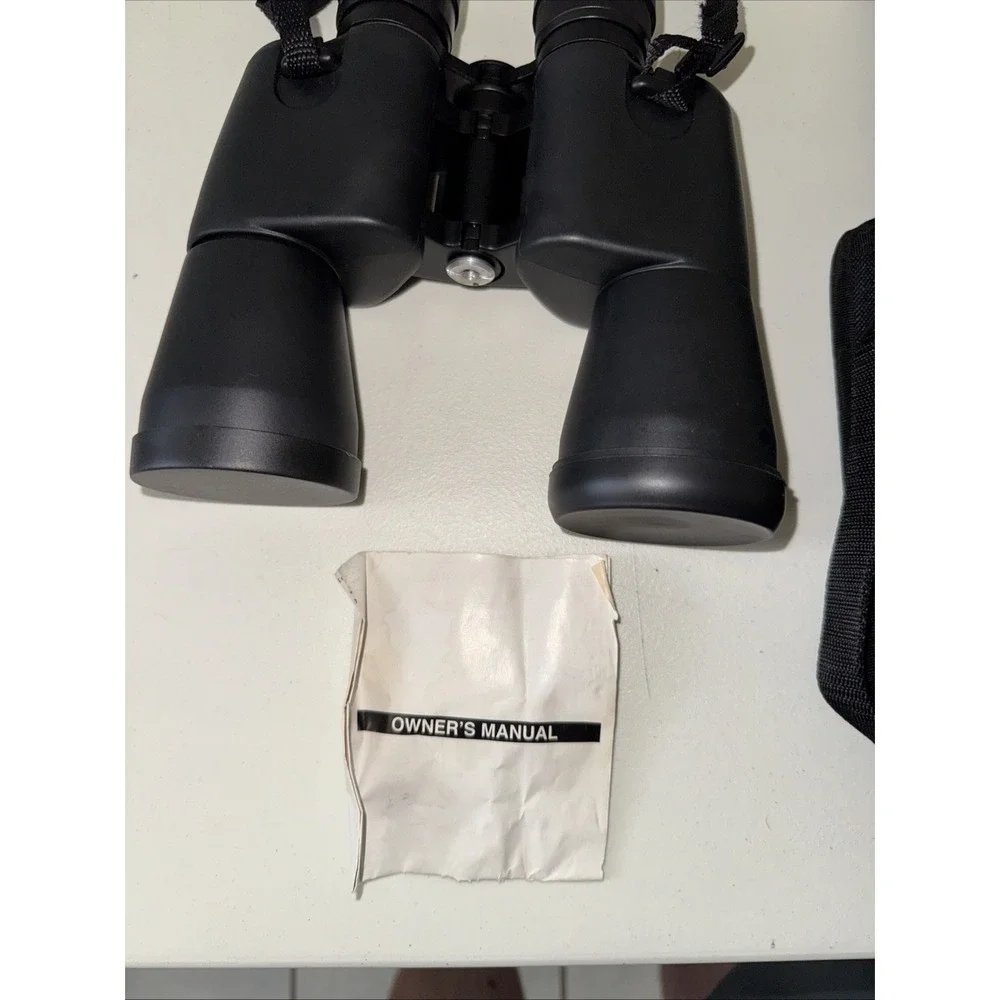 Bushnell PowerView Wide Angle Binoculars Black  10x50 341ft at 1000yds